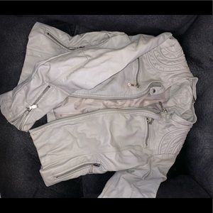 Joujou leather jacket